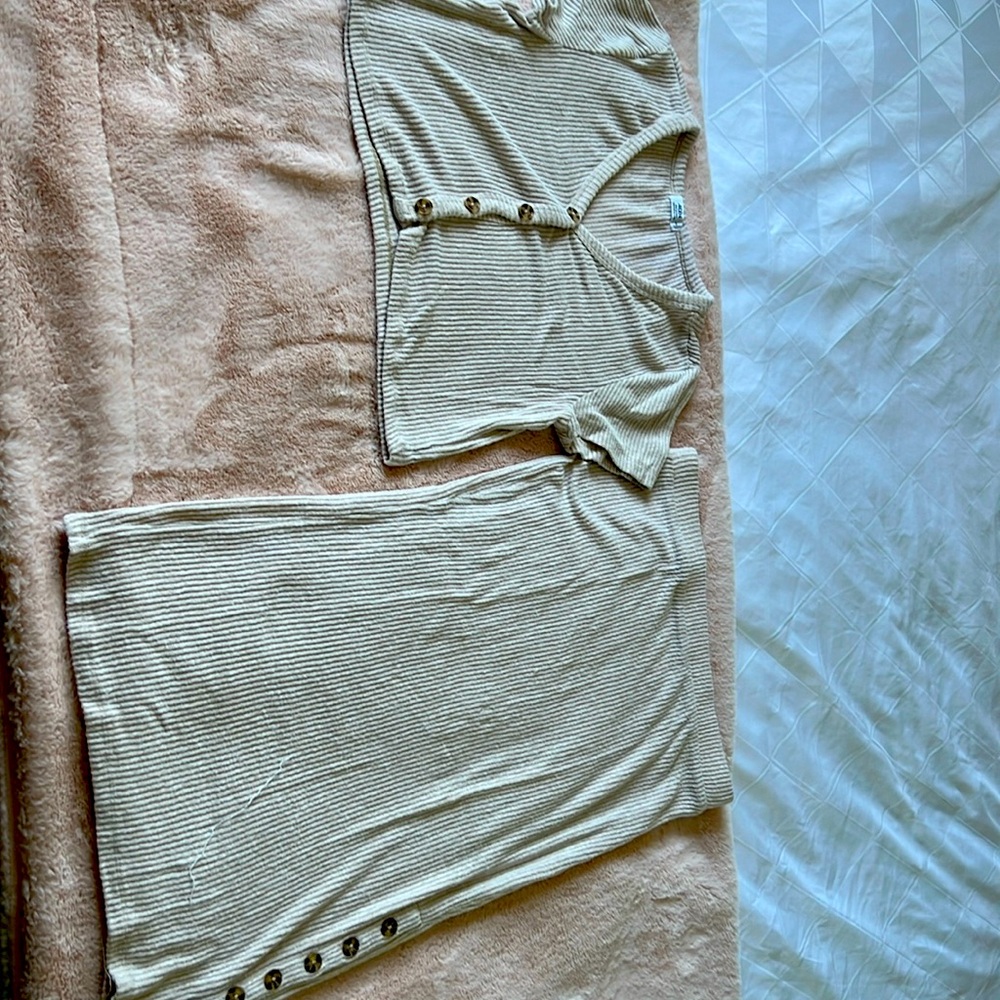 Skirt and blouse
